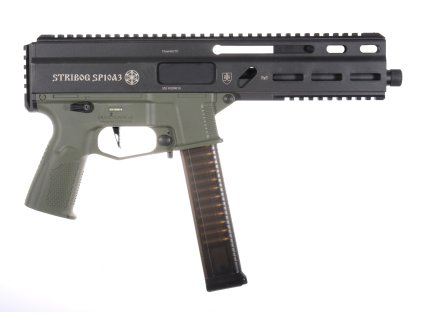 Delta Armory airsoft zbraň STRIBOG SP10A3 Charlie Upgrade - černo-olivová