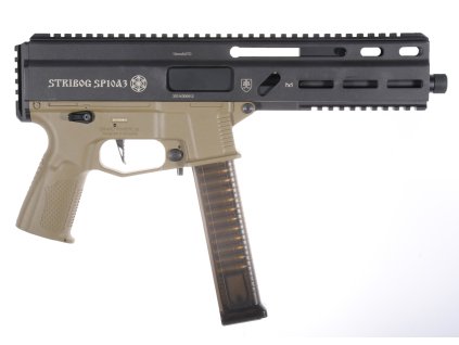 Delta Armory airsoft zbraň STRIBOG SP10A3 Charlie Upgrade - černá a Tan