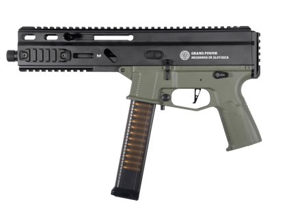 Delta Armory airsoft zbraň STRIBOG SP10A3 Alpha Upgrade - černo-olivová