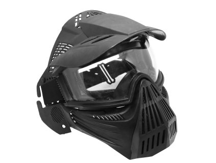 Skleněná maska Guerilla Tactical Guardian v.2 - černá