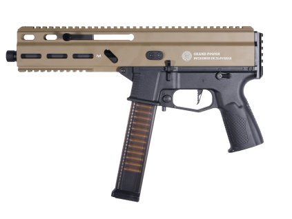 Delta Armory airsoft zbraň STRIBOG SP10A3 Charlie Upgrade - pískově černá