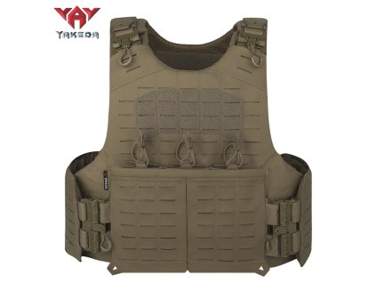 Taktická vesta YAKEDA VT-8545 - coyote