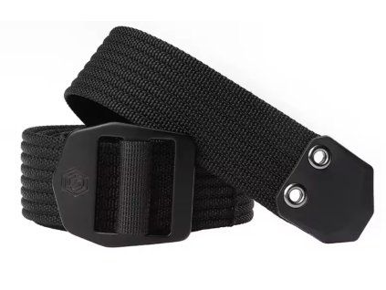 Kalhotový pásek Blue Label "Rock Python" Emerson - černý