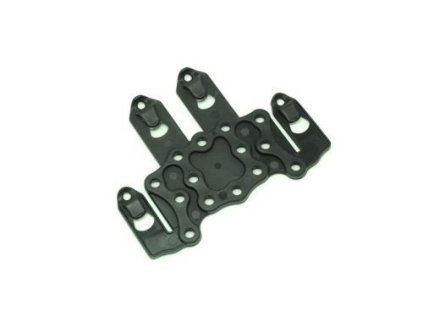 Platforma MOLLE FMA na plastovém pouzdře - Černá