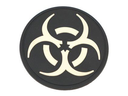 Nášivka EMERSON na suchý zip Resident Evil - černá