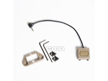 FMA Single Switch spínač pro PEQ box, 2,5mm konektor - Písková