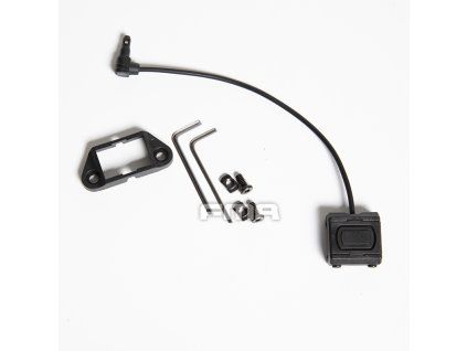 FMA Single Switch spínač pro PEQ box, Laser Plug konektor - Černá