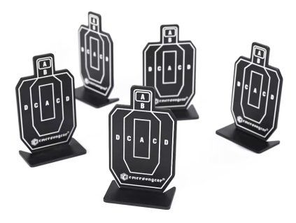 Sada 5 cvičných terčů Emerson "IDPA Mini"