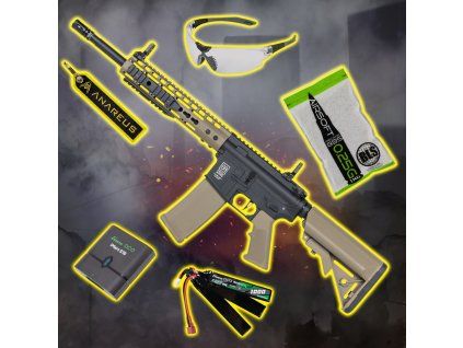 STARTER PACK set SA M4 Keymod Gen2 (SA-C09 CORE™ HAL ETU™) - Černá / písková