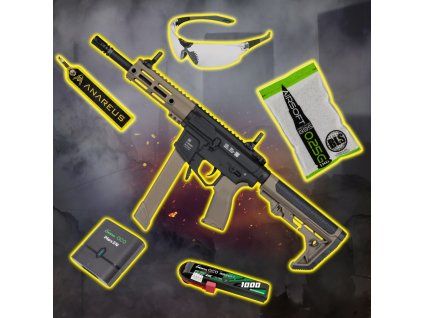 STARTER PACK set SA AR9 Light Ops (SA-FX01 FLEX™ HAL ETU™) - Černá / písková