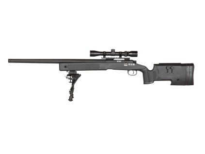 SA odstřelovací puška M40A3 High Velocity (SA-S02 CORE™) s příslušenstvím - Černá