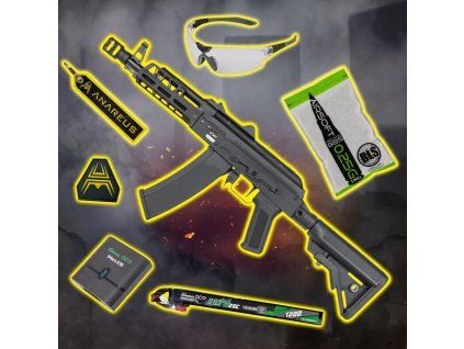 STARTER PACK set SA AK-74U M-LOK (SA-J83 CORE™ HAL ETU Gen2) - Černá