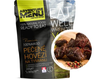 100% Pecene hovezi na tymianu