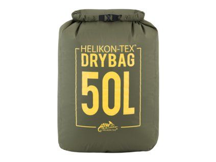 HELIKON vodotěsný vak ARID Medium, 50 l - Zelená/černá