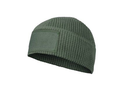 HELIKON fleecová čepice RANGE Beanie - Zelená (Velikost M)