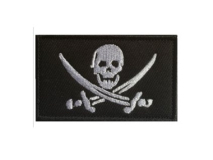 2023 09 14 09 39 06 Viking Pirates Flag Embroidery Hook Loop Patch Jolly Roger Morale Emblem Blackja
