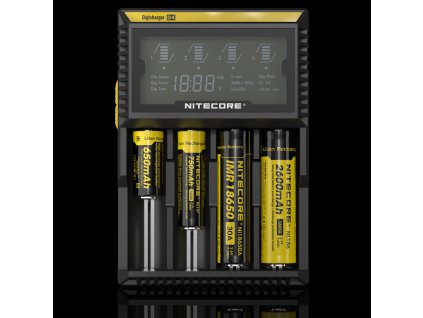 4725 1 nitecore d4 digitalni nabijecka ctyri nezavisle pozice nabiji li ion ni mh ni cd