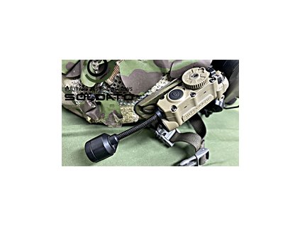 5577 sidewinder stalk takticka multifunkcni led svitilna s arc rail klipem a montazi na suchy zip