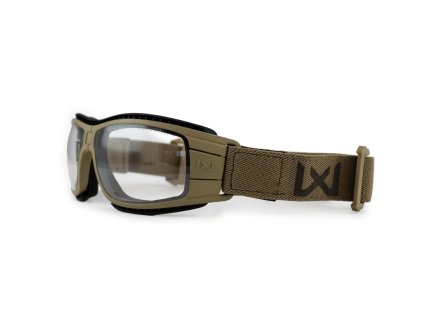 Brýle Wiley X LYNX  Grey/Clear Matte Tan Frame sada