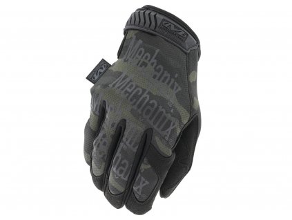 rukavice mechanix the original multicam cerny maskacovy vzor