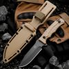 2024 01 17 08 09 18 Topps M01 Tactical Military Fixed Blade Knife AUS 8A Steel Nylon Handle Survival