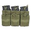 Delta Armory pouzdro MOLLE pro trojitý zásobník M4 - Oliva