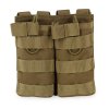 Delta Armory dvojité otevřené pouzdro MOLLE pro M4 - Tan