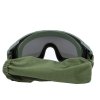 Brýle Guerilla Tactical Desert Storm set - Oliva