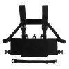 Airsoft taktická vesta Delta Armory Modular Chest Hanging rig - Černá