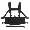 Airsoft taktická vesta Delta Armory Modular Chest Hanging rig - Černá