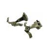 EARMOR M16A adaptéry na helmu pro headset M32 PLUS, ARC montáž - Zelená