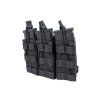 SATAC otevřená MOLLE sumka na 3 zásobníky M4 / AR15 - Černá