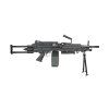 SA airsoftový kulomet M249 PARA (SA-249 CORE™ X-ASR) – Černá