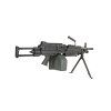 SA airsoftový kulomet M249 PARA (SA-249 CORE™ X-ASR) – Černá