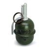 PYROSOFT airsoftový ruční granát Pyro-5M (křída) - Zelená