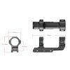 VO 34mm jednodílná Cantilever montáž – Černá