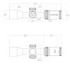 VictOptics puškohled SOI 2-7x32 - Černá
