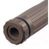 AA hliníkový tlumič AAP 169x35 mm, 14- mm CCW - Písková