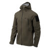 HELIKON bunda SQUALL HARDSHELL TorrentStretch® – Taiga Green (Velikost S)