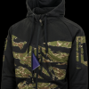 HELIKON mikina ROGUE (FullZip)® - Černá/Tiger Stripe (Velikost S)