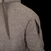 HELIKON mikina COVERT TACTICAL (FullZip)® - Melange Light Tan (Velikost S)
