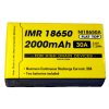 4212 4 imr 18650 li mn akumulator 3 6v 2000mah 7 2wh 30a