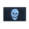 2023 09 14 09 39 50 Dead Skull Embroidery Morale Badge Liberty or Death Tactical Hook Loop Patch Bla