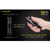 4734 3 nitecore e4k outdoorova nabijeci svitilna li ion 21700 4400 lm 211 m