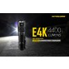 4734 nitecore e4k outdoorova nabijeci svitilna li ion 21700 4400 lm 211 m