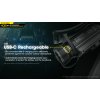 4779 2 nitecore hc60m v2 celovka usb c nabijeci montaz na prilbu osram p9 led 1200lm 1x18650