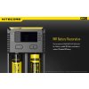 4803 2 nitecore i2 new inteligentni nabijecka dve nezavisle pozice nabiji li ion ni mh ni cd 12 230v