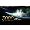 5094 3 nitecore p35i laserova svitilna 6 x cree xp g3 led laser tridy 1 lep 3000lm 1650 metru 1x21700