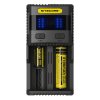 5115 nitecore sc2 digitalni rychlonabijecka dve nezavisle pozice nabiji li ion ni mh ni cd 12 230v