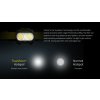 5184 3 nitecore ut27 800l celovka s dualnim zdrojem napajeni 800 lm 160m